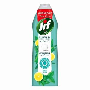 JIF DISHWASH ANTI BACTERIAL 750 ML MINT & LEMON