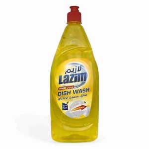 LAZIM DISHWASH LIQUID 1 LTR LEMON