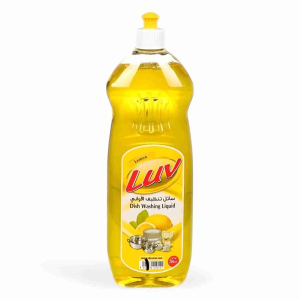 LUV DISHWASH LIQUID 725 ML LEMON