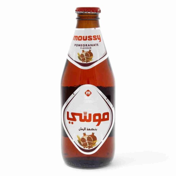 MOUSSY MALT BEVERAGE DRINK POMEGRANATE 330 ML