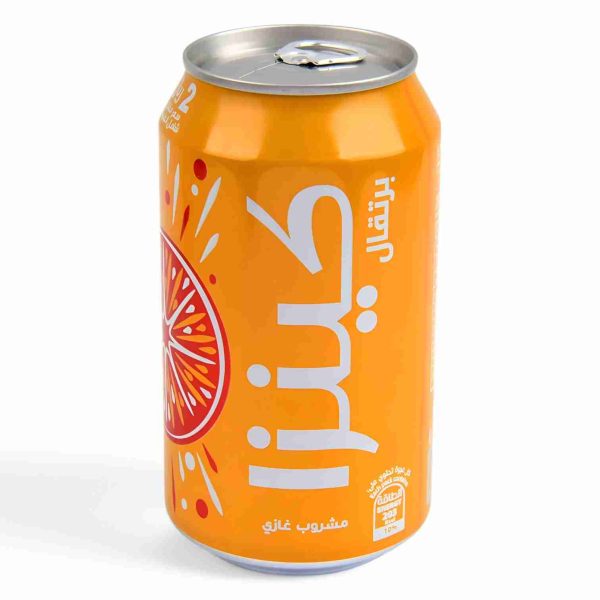 KINZA CARBONATED DRINK 360 ML ORANGE