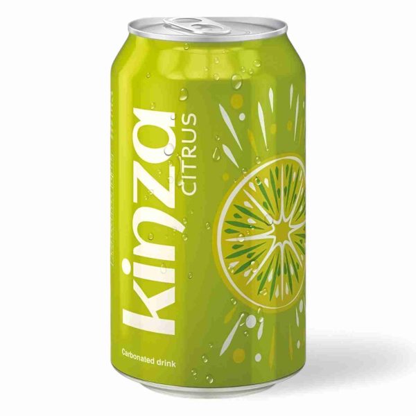 KINZA CARBONATED DRINK 360 ML CITRUS