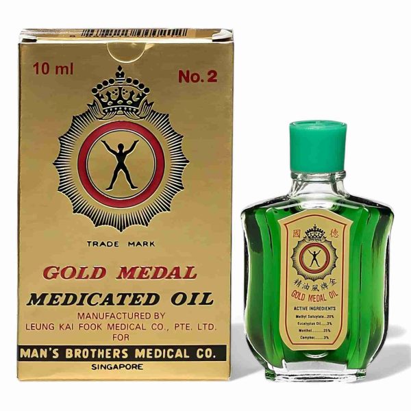 GOLD MEDAL MEDICATED OIL 10ML