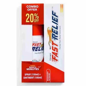 HIMANI FAST RELIEF PAIN SPRAY 150 ML+OINTMENT 100 ML