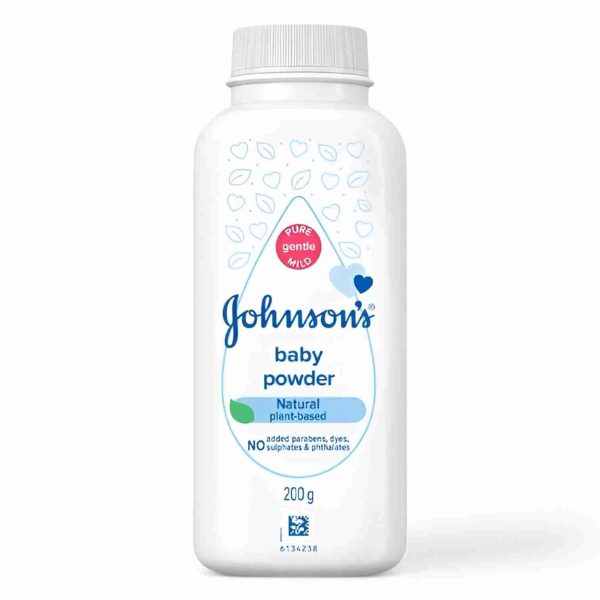 JOHNSONS NATURAL BABY POWDER 200 GM