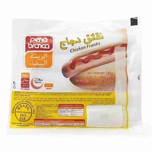 PENA BRANCA FROZEN CHICKEN FRANKS 340 GM