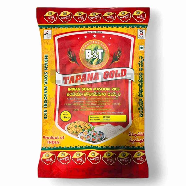 TAPANA GOLD SONAMASOORI RICE 35KG