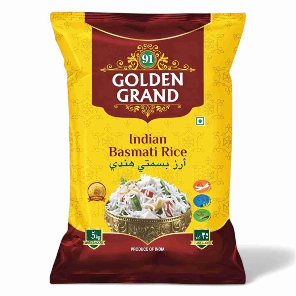 GOLDEN GRAND BASMATI RICE 35 KG