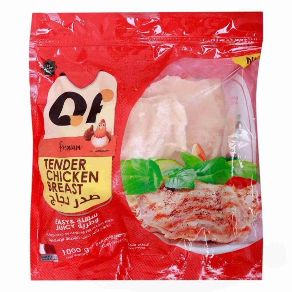 QOTUF CHICKEN TENDER BREAST 1KG