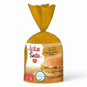 SADIA FROZEN CHICKEN BURGER 6PCS 336 GM