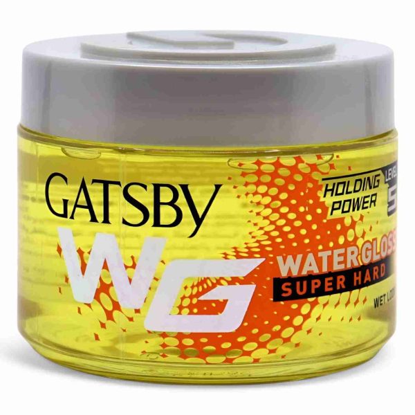 GATSBY HAIR GEL WATER GLOSS 300GM SUPER HARD