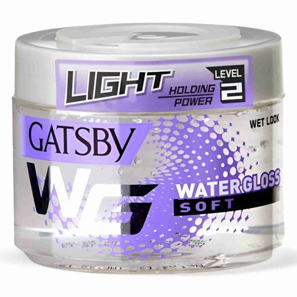 GATSBY HAIR GEL WATER GLOSS 300GM SOFT