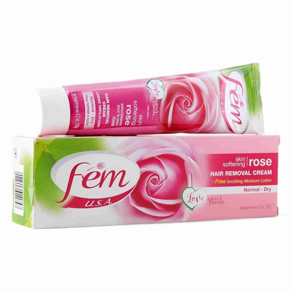 FEM HAIR REMOVAL CREAMROSE 120 GM