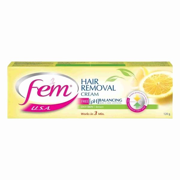 FEM HAIR REMOVAL CREAM LEMON 120 ML