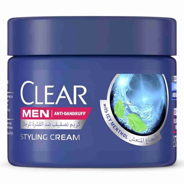 CLEAR MEN ANTI DANDRUFF STYLING CREAM 275 ML