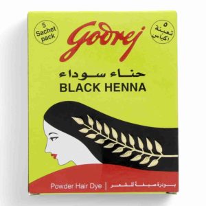 GODREJ BLACK HENNA DYE POWDER 15 GM