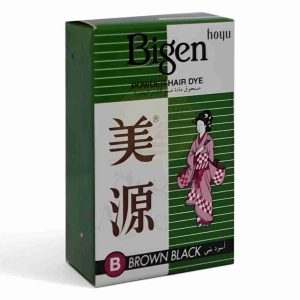 BIGEN POWDER HAIR DYE  BROWN BLACK 6 G