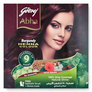 GODREJ ABHA HENNA BURGUNDY 60GM