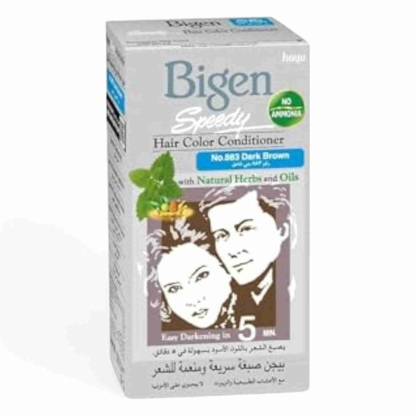 BIGEN HAIR COLOUR CONDITIONER DARK BROWN