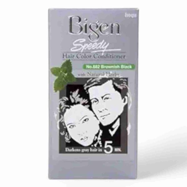 BIGEN HAIR COLOUR CONDITIONER BROWNISH BLACK