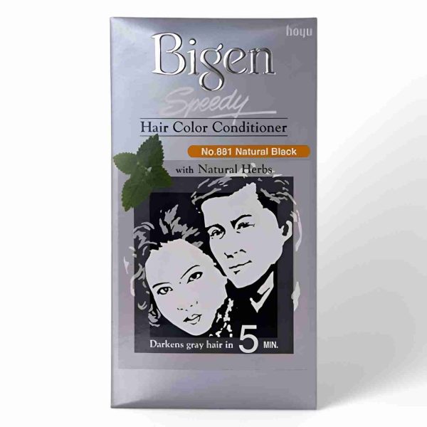 BIGEN HAIR COLOUR CONDITIONER NATURAL BLACK