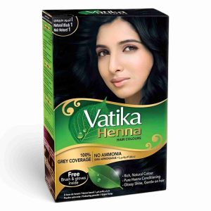 VATIKA HENNA HAIR COLOUR 60 GM BLACK