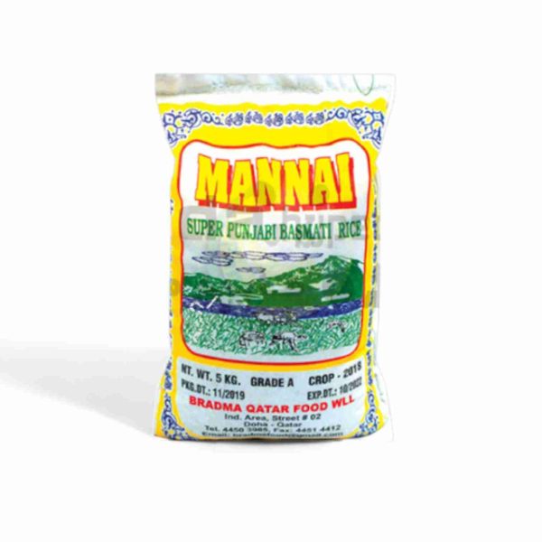MANNAI SUPER PUNJABI BASMATI RICE 5 KG