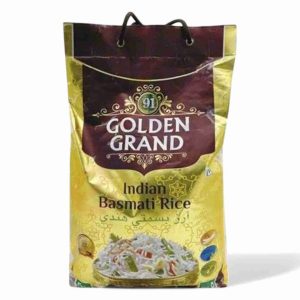 GOLDEN GRAND INDIAN BASMATI RICE 5 KG