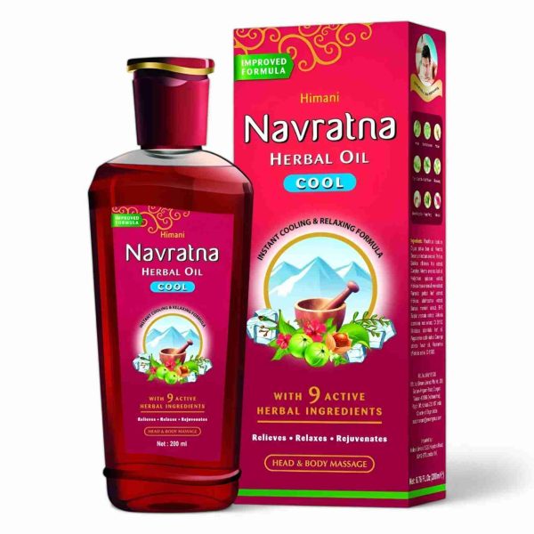 HIMANI NAVARATNA HERBAL HAIR OIL 100ML COOL