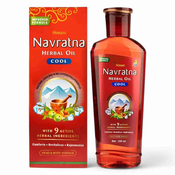 HIMANI NAVARTNA HERBAL HAIR OIL 200ML COOL