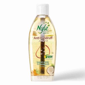 NYLE HAIR OIL 200ML ANTI DANDRUFF LEMON GRASS & FENUGREEK