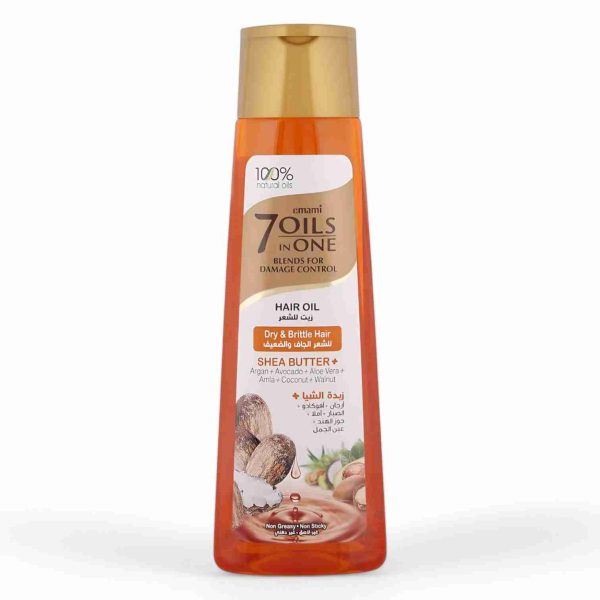 EMAMI HAIR OIL 200ML 7 OILS IN ONE SHEA BUTTER