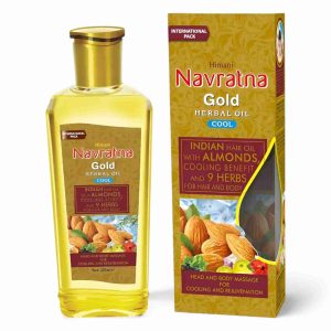 HIMANI NAVRATNA GOLD HERBAL OIL COOL 200ML