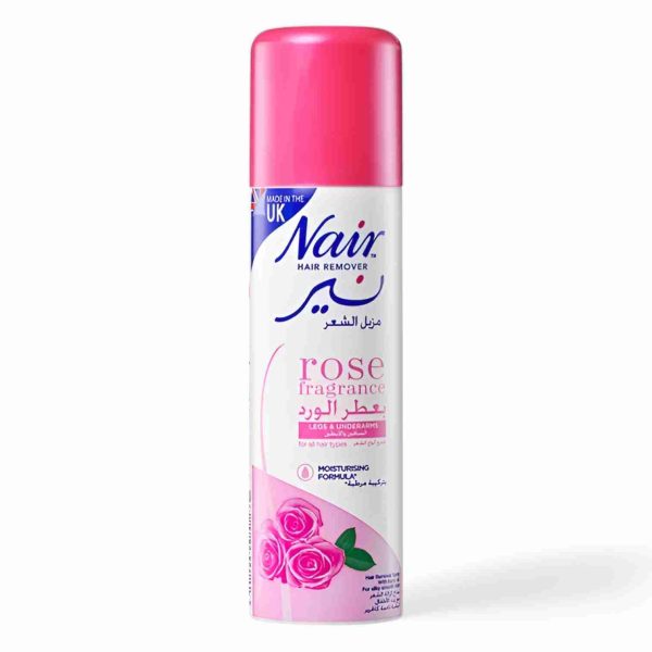 NAIR HAIR REMOVAL SPRAY ROSE FRAGRANCE 200 ML