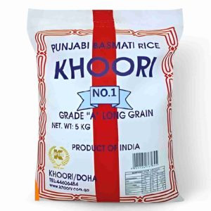 KHOORY PUNJABI BASMATI RICE 5 KG