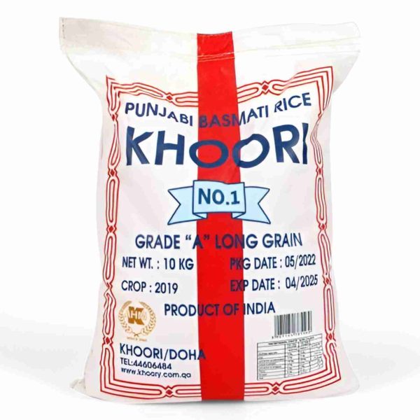 KHOORY PUNJABI BASMATI RICE 10 KG
