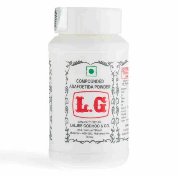 L G COMPOUNDED ASAFOETIDA (KAYAM) 100 GM JAR