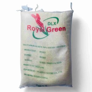 ROYAL GREEN PARABOILED RICE 20 KG