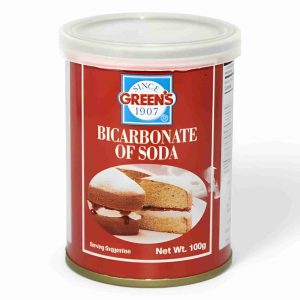 GREENS BICARBONATE SODA TIN 100GM