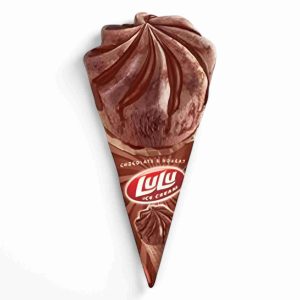 LULU ICE CREAM CHOCOLATE 100 ML CONE