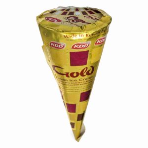 KDD GOLD CONE VANILLA ICE CREAM 100 GM