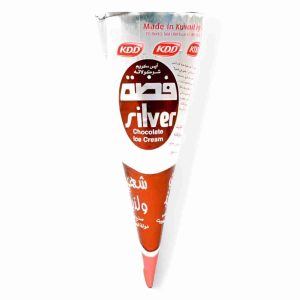 KDD SILVER CONE ICE CREAM CHOCOLATE 100 ML