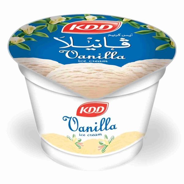 KDD VANILLA CUP ICE CREAM 100 GM