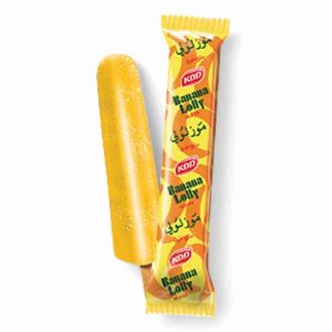 KDD BANANA LOLLY ICE CREAM 62.5 ML