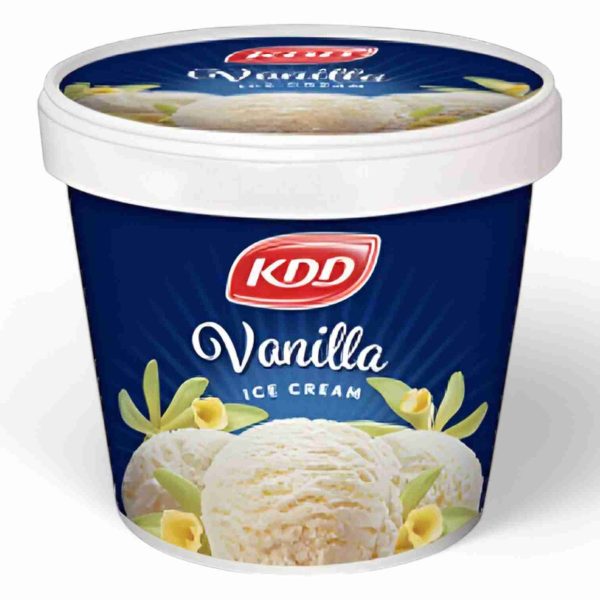 KDD VANILLA ICE CREAM 1 LTR