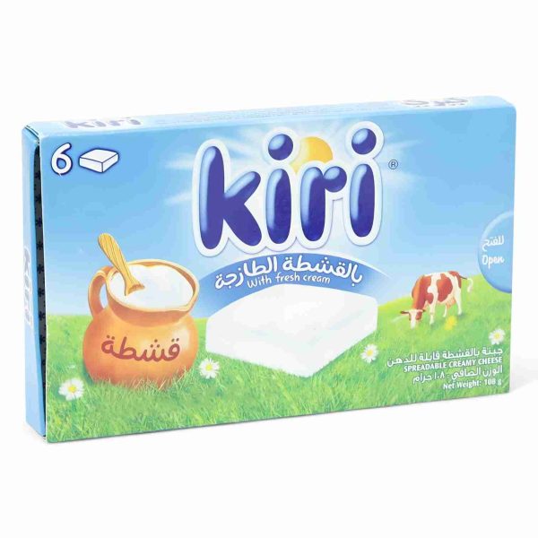 KIRI CHEESE FRESH CREAM & MILK 108 GM