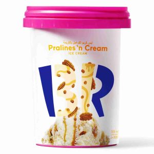 BR ICE CREAM 500ML PRALINES
