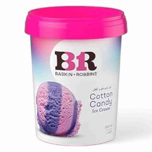 BR ICE CREAM 500ML COTTON CANDY