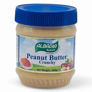ALBADIA PEANUT BUTTER 340 GM CRUNCHY