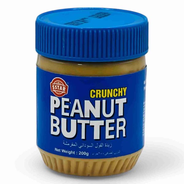 5STAR PEANUT BUTTER CRUNCHY 200 GM
